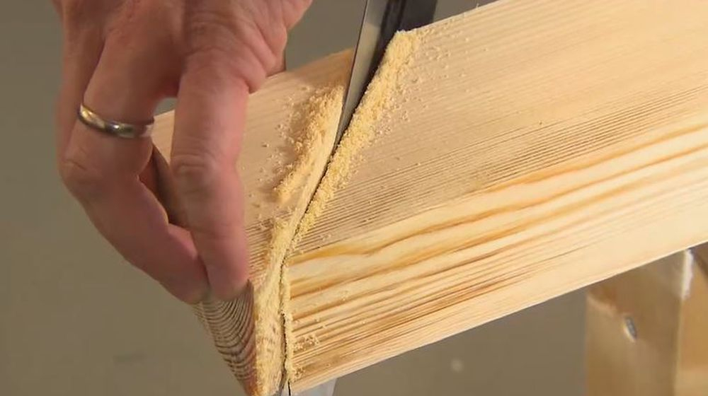 ondersteuning zaagtips zonder splinters