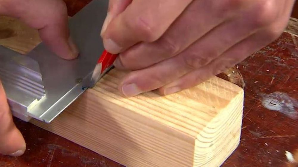 aftekenen zaagtips zonder splinters
