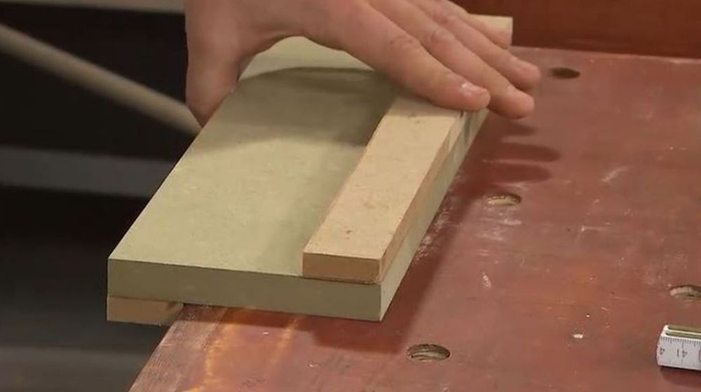 vastklemmen zaagtips zonder splinters