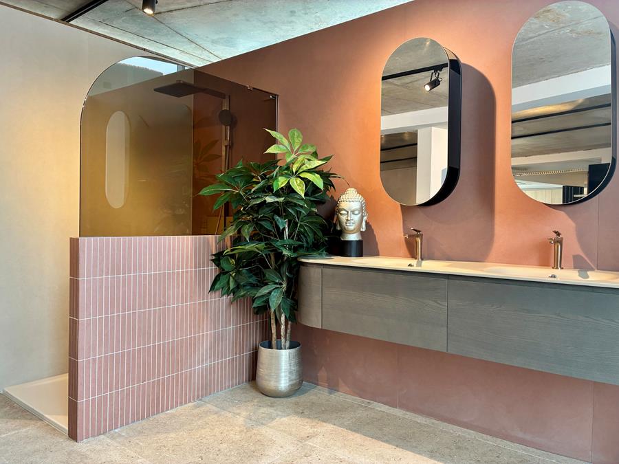 aquaconcept verkorte wand brons