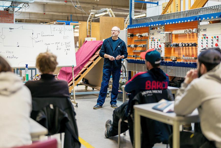 Opleiding cruciaal voor snel evoluerende sector als de bouw