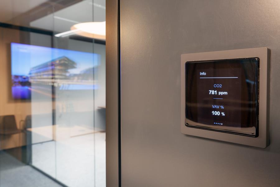 VMANAGER gebruikt de gegevens van het gebouwbeheersysteem