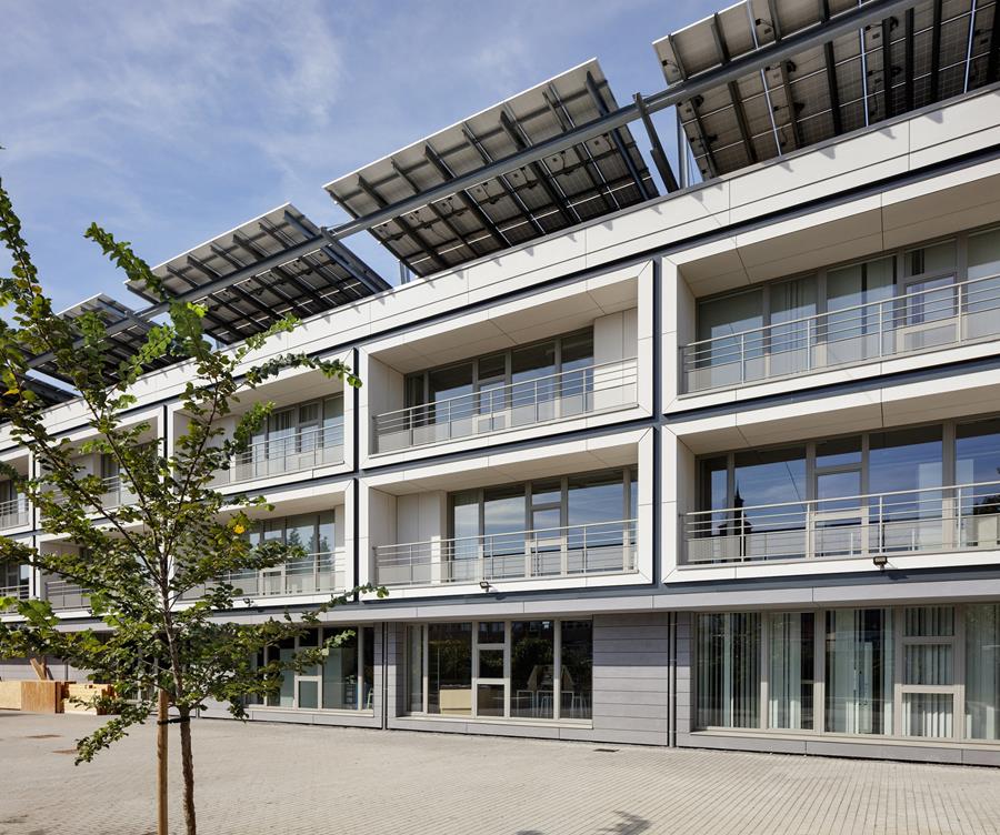 Châssis & murs-rideaux au Collège Don Bosco – architecte Archéops