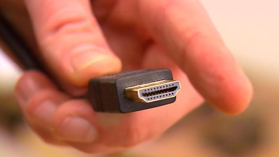 Een HDMI-connector voor beeld- en geluidsoverdracht