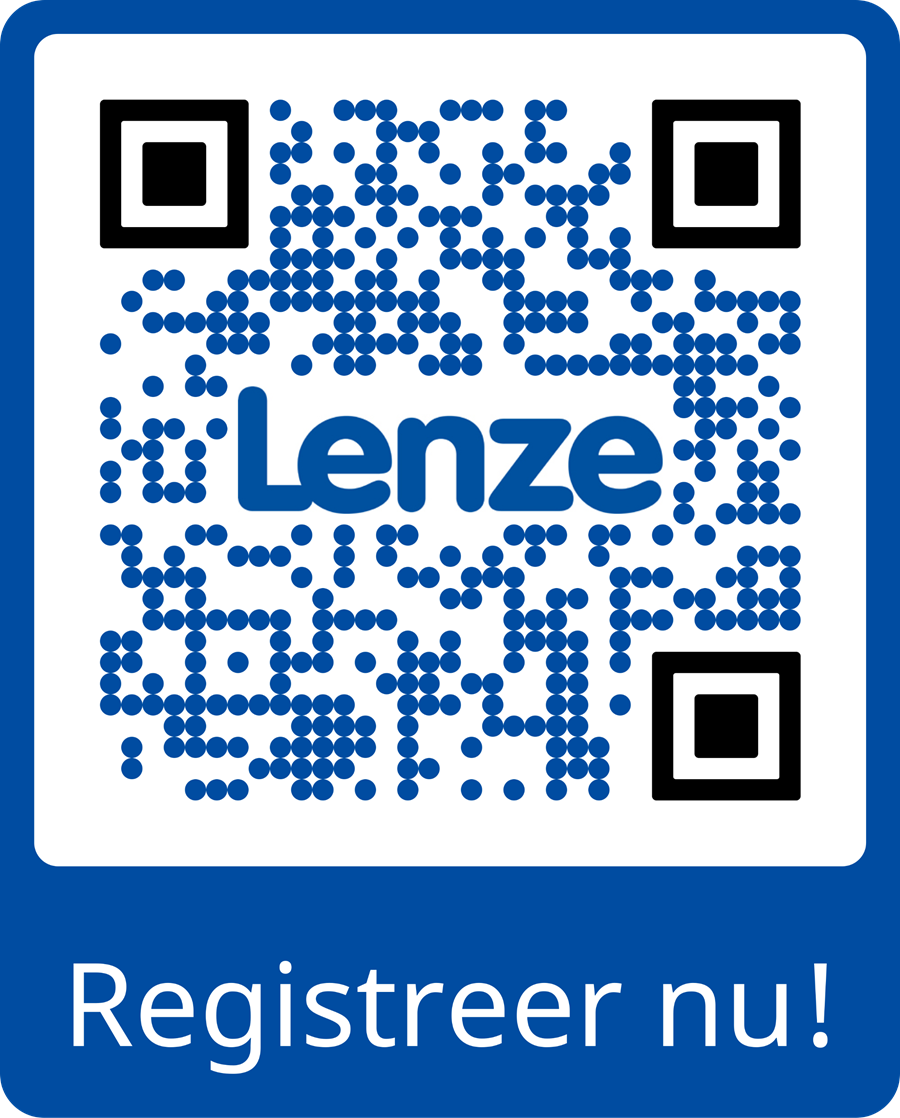QR-code Lenze inhouse event