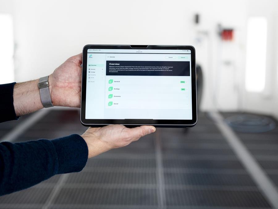Nieuwe BASF-tool meet ecologische impact van carrosseriebedrijven 2
