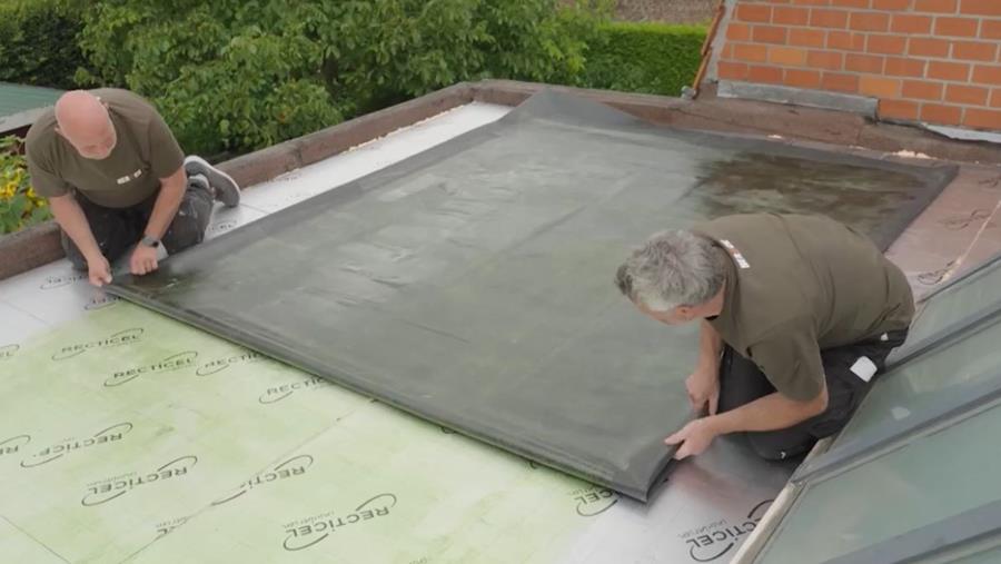 easyroof epdm uit 1 stuk